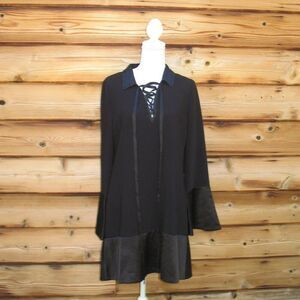 Cinq a Sept Black Shift Dress